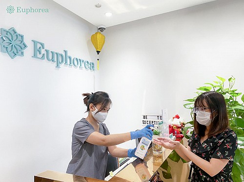 Yên tâm làm đẹp tại Euphorea Salon and Spa giữa mùa Covid-19